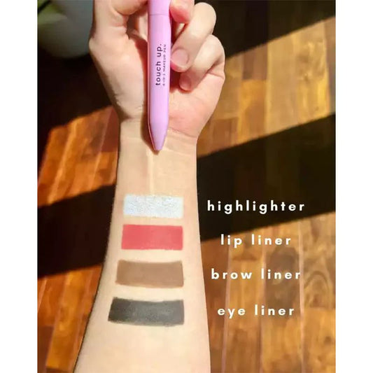 4-in-1 Multifunctional Makeup Pen – Eyebrow, Eyeliner, Eyeshadow & Lip Color Stick (Twist-Up Design)