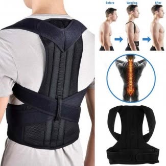Comfort Fit Posture Corrector – Adjustable Back Brace for Shoulder & Spine Support (Men & Women)