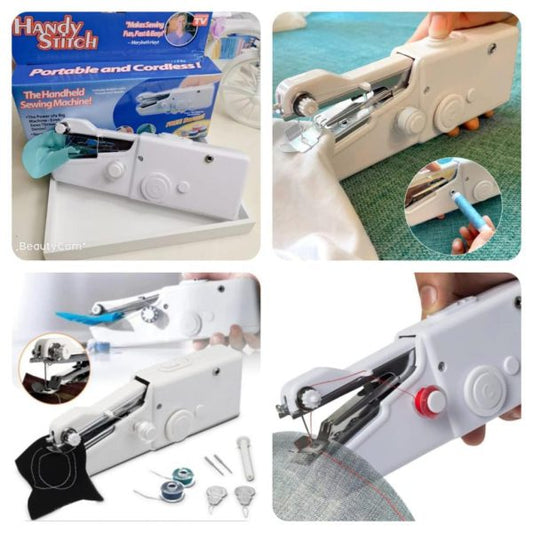 Handy Stitch Portable Sewing Machine – Cordless Handheld Mini Sewing Device for Quick Repairs