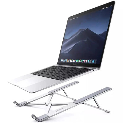 Adjustable Laptop Stand – Foldable Aluminum Alloy Portable Riser for Laptops & Tablets