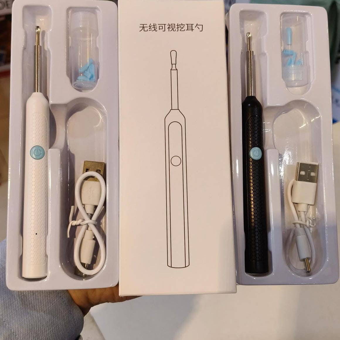 Smart Visual Ear Cleaner – WiFi Ear Wax Removal Camera with HD Otoscope (Phone Connected)