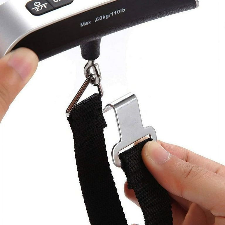 Digital Luggage Scale – Portable Handheld Weight Scale with LCD Display (50kg/110lb Capacity)