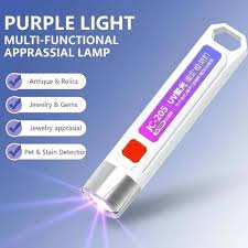 K-206 UV Currency Detector Flashlight – 365nm Powerful UV Light for Fake Note Authentication