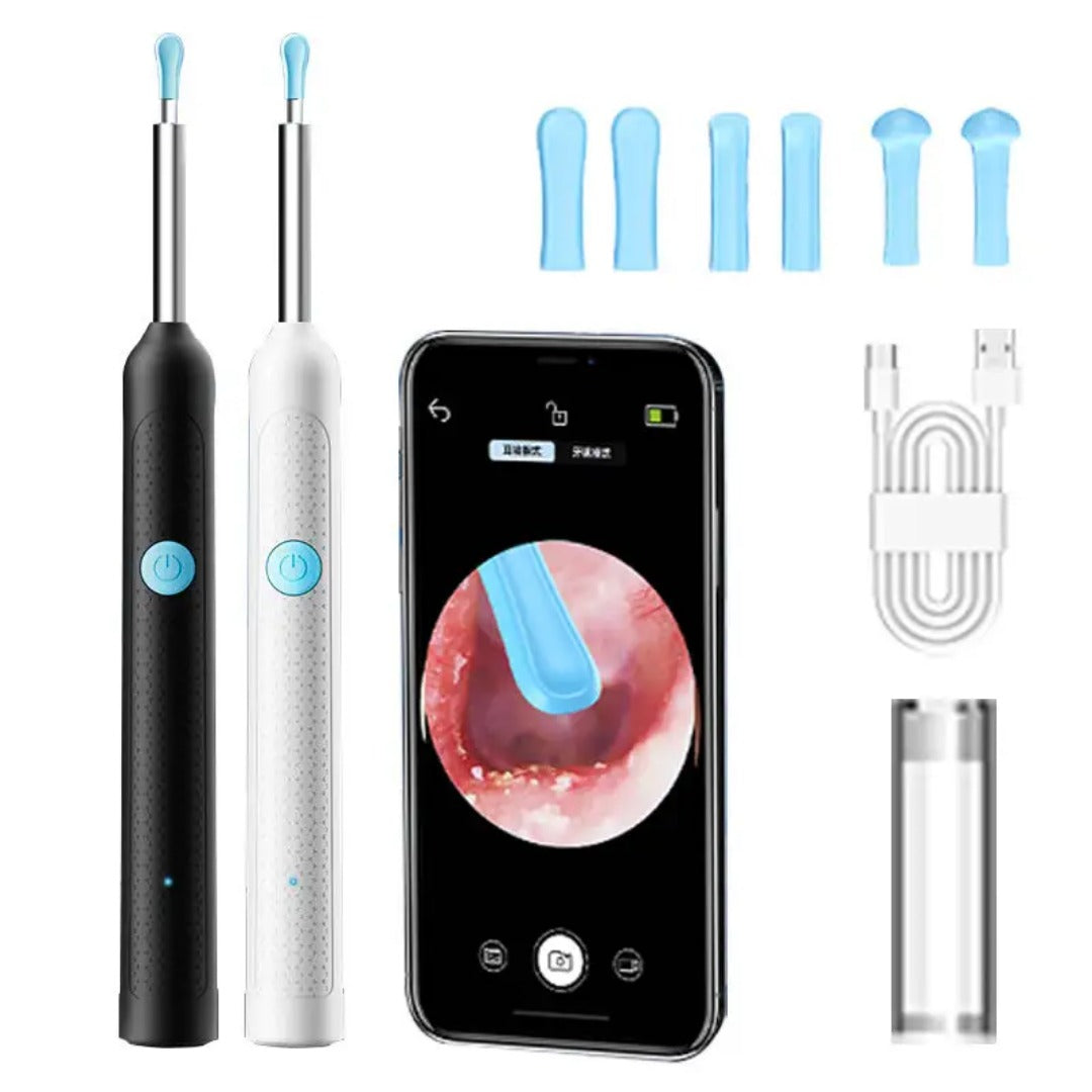 Smart Visual Ear Cleaner – WiFi Ear Wax Removal Camera with HD Otoscope (Phone Connected)