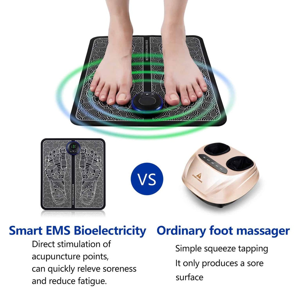 Portable Foldable Foot Massager – Travel-Friendly Compact Massage Mat for Feet, Legs & Back