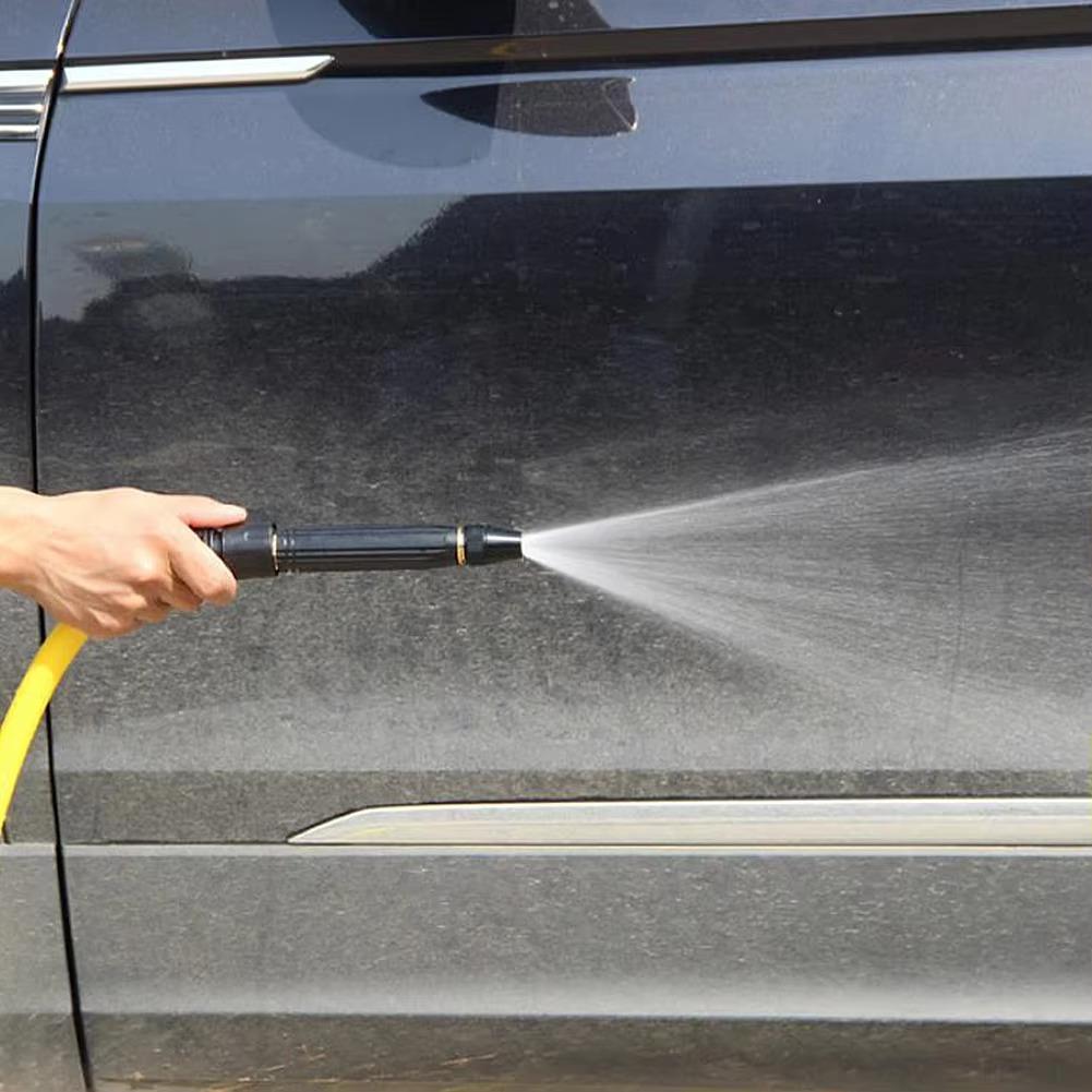 High-Pressure Garden Hose Nozzle – Adjustable Metal Spray Gun with 3 Modes (Spray, Jet & Shower)