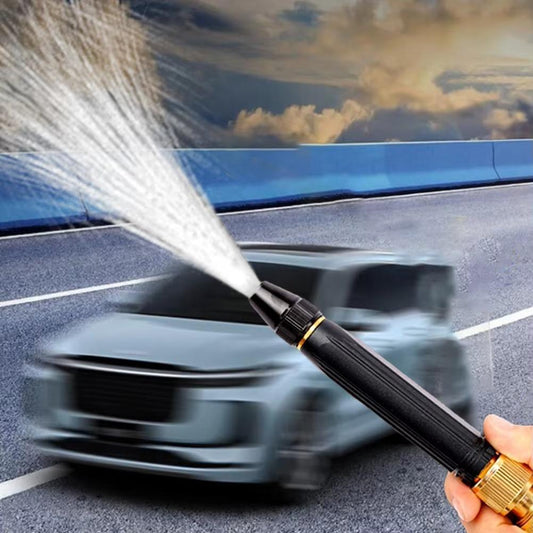 High-Pressure Garden Hose Nozzle – Adjustable Metal Spray Gun with 3 Modes (Spray, Jet & Shower)