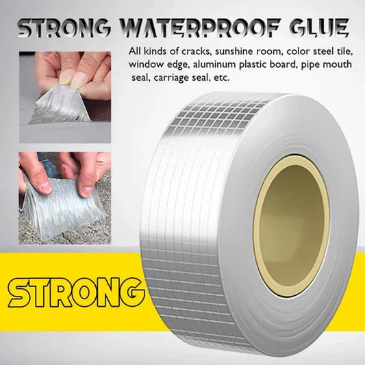 Waterproof Butyl Repair Tape – Super Strong Aluminum Foil Sealant Tape for Leak-Proof Repairs