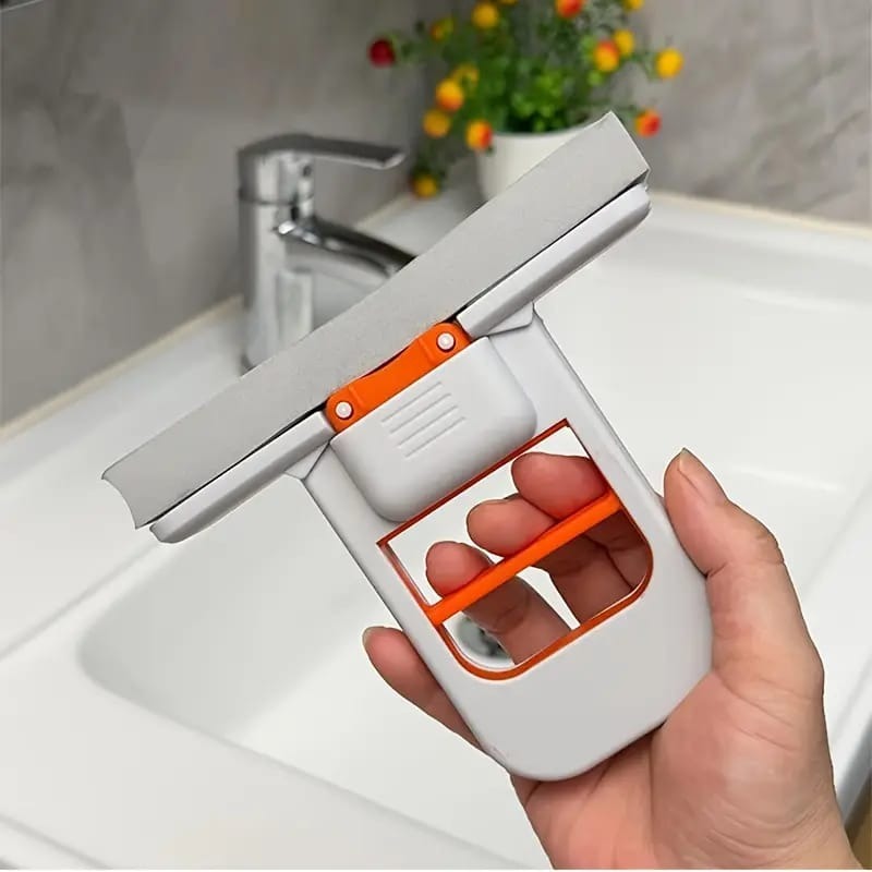 Mini Foldable Desktop Mop – Compact Squeeze-Dry Cleaning Sponge for Kitchen & Windowsills