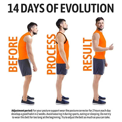 Comfort Fit Posture Corrector – Adjustable Back Brace for Shoulder & Spine Support (Men & Women)