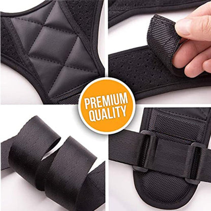 Comfort Fit Posture Corrector – Adjustable Back Brace for Shoulder & Spine Support (Men & Women)