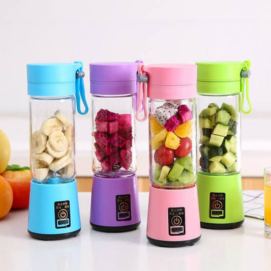 Portable Rechargeable Juicer Blender – USB Mini Personal Blender Bottle for Smoothies & Juices