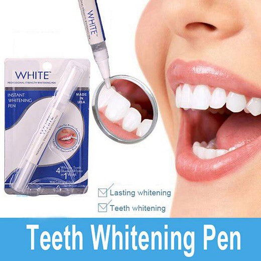 Professional Teeth Whitening Pen – Instant Stain Remover Gel with Soft Applicator Brush